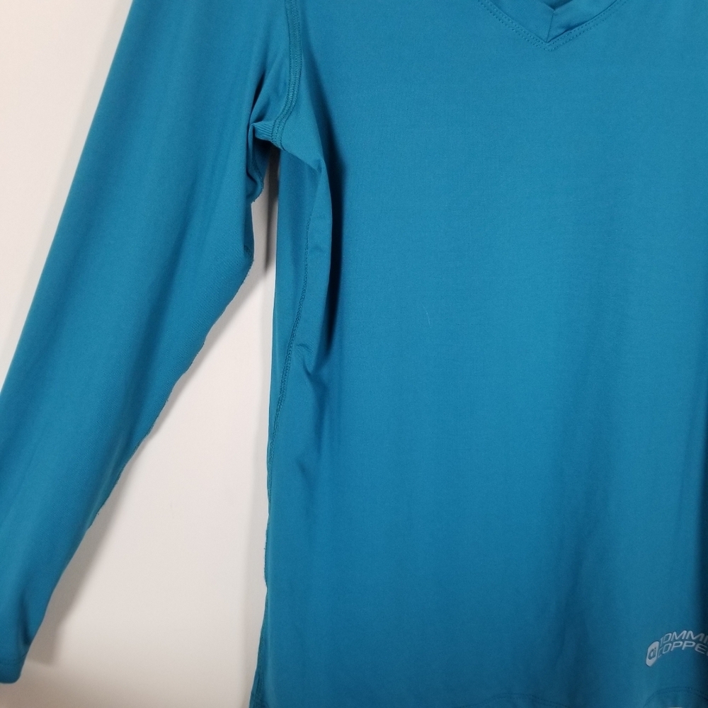 Tommie Copper Long Sleeve V-Neck Shirt Top 2X Bust 34-35 - Picture 2 of 5
